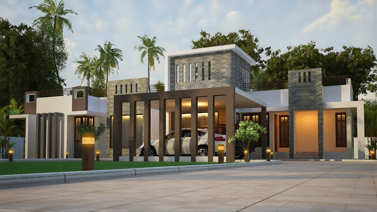 Modern Home Design Trends in Trivandrum