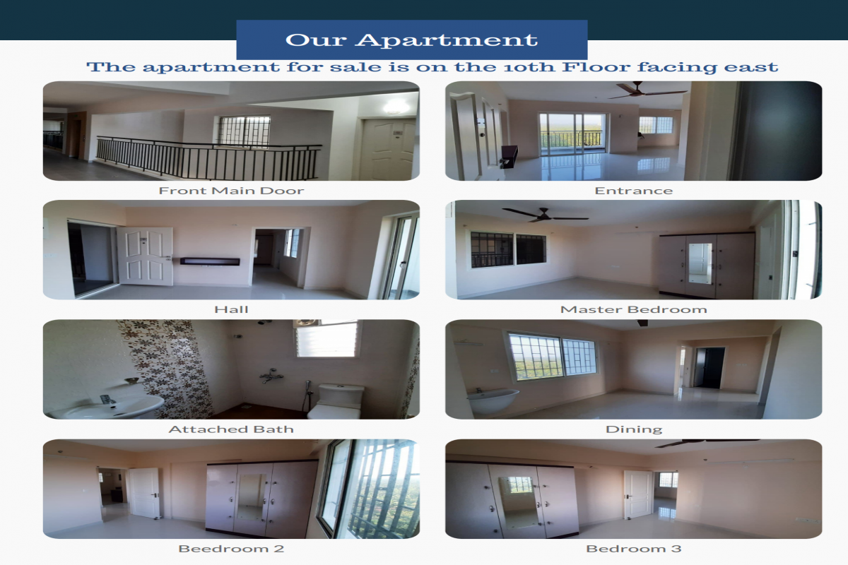 1100 Sq.ft Residential Apartment For Sale