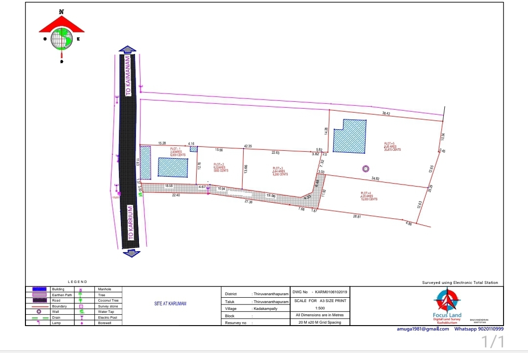 6 Cent Residential Land For Sale